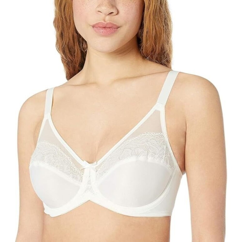 Lilyette Bali Women's Minimizer Ultimate Smoothing Underwire Bra PEARL 44DD